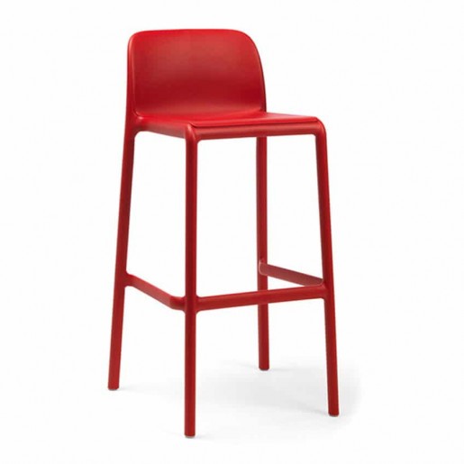 Bum Contract - Faro Bar Rosso (red) Bar Stool