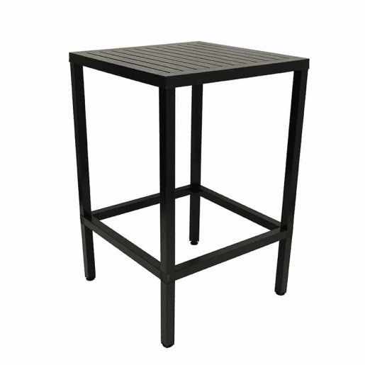 Bum Contract - Cube 70 Bar Antracite (black) 28 in. Hauteur Bar Height Square Table