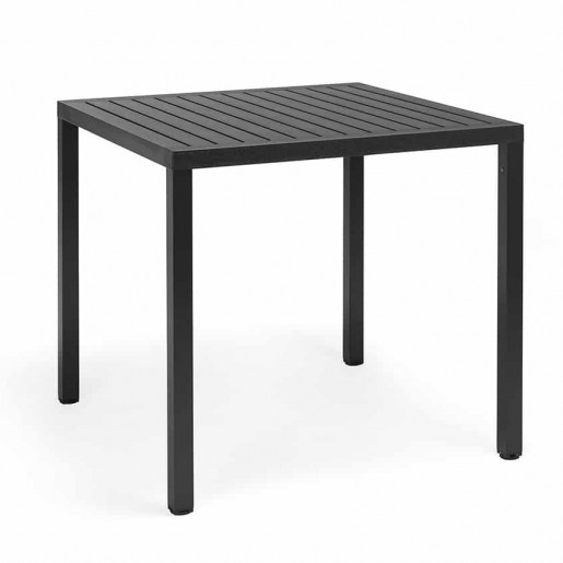 Bum Contract - Cube 80 32 in. Black Square Table