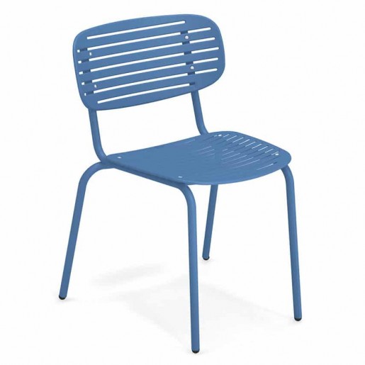 Bum Contract - Mom Antique Marine Blue Side Chair