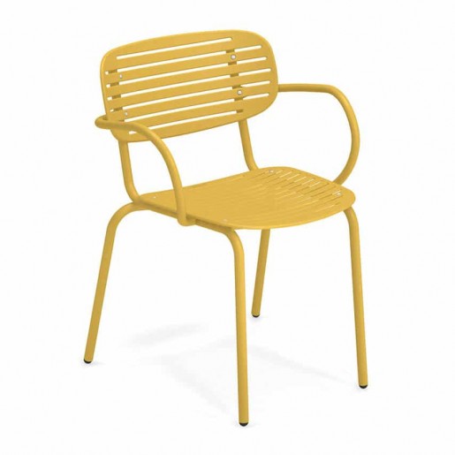 Bum Contract - Mom Antique Curry Yellow Armchair