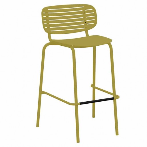 Bum Contract - Mom Bar or Counter Antique Curry Yellow Bar Stool