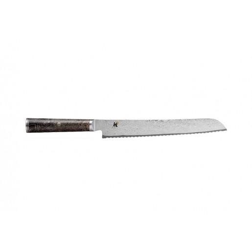 Miyabi - 5000MCD 67 Black 9 1/2 in. Scalloped Edge Bread Knife