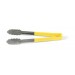 Vollrath - 9 1/2 in. One-Piece Scalloped Tongs with Yellow Kool-Touch Handle