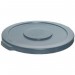 Rubbermaid - Brute Grey 10 Gallon Round Trash Can Lid