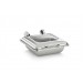 Vollrath - 2/3 Size Square Induction Chafer with Glass Top