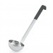Vollrath - 4 oz. One-Piece Ladle with Black Kool-Touch Handle