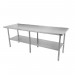 Thorinox - 24 in. X 96 in. Stainless Steel Work Table