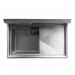 Thorinox - 18 in. X 18 in. X 11 in. Stainless Steel One Compartment Sink - Right Drainboard