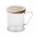 Cambro - Camwear 10 oz. Shaker for Salt or Pepper with Beige Lid