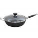 Orly Cuisine - 12-5/8 in. Non-Stick Frying Pan with Glass Lid
