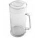 Cambro - 64 oz. Camwear Clear Plastic Pitcher with Lid