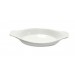 Atelier Du Chef - 6.5 oz. White Ceramic Oval Gratin Baking Dish
