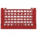 Vollrath - Signature 20-Compartment Red XXX-Tall Dishwashing Rack