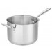 Browne - Thermalloy 10 L Deep Stainless Steel Saucepan with Helper Handle