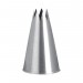 Thermohauser - 7 mm Stainless Steel Open Star Piping Tips