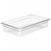 Cambro - Camwear Full Size Clear Polycarbonate Food Pan - 4 in. Deep