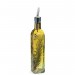 Tablecraft - 16 oz. Prima Glass Oil & Vinegar Bottle with Stainless Steel Pourer