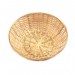 Almac - 8 in. X 2 in. Round Bamboo Basket