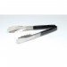 Vollrath - 12 in. One-Piece Scalloped Tongs with Black Kool-Touch Handle