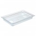 Rubbermaid - 2½ in. Deep 1/1 Size Clear Gastronorm Pan - 6 per box