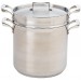 Browne - Thermalloy 12 Qt. Stainless Steel Double Boiler with Lid