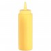 Atelier Du Chef - 24 oz. Yellow Plastic Squeeze Bottle
