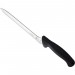 Mercer Culinary - Millennia 8 in. Wavy Edge Offset Serrated Bread Knife with Black Handle