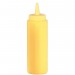 Atelier Du Chef - 12 oz. Yellow Plastic Squeeze Bottle