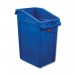Rubbermaid - Slim Jim 23 Gallons Blue Under-Counter Wastebasket