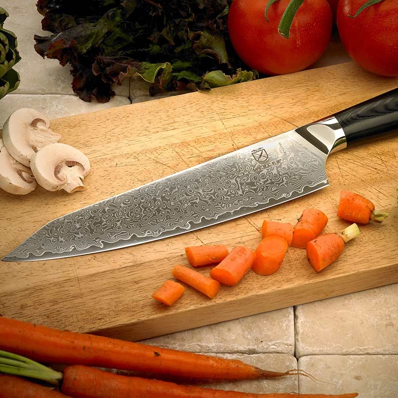 Les collections de couteaux Mercer Culinary - élégance et performance dans chaque coupe ! - Damascus 