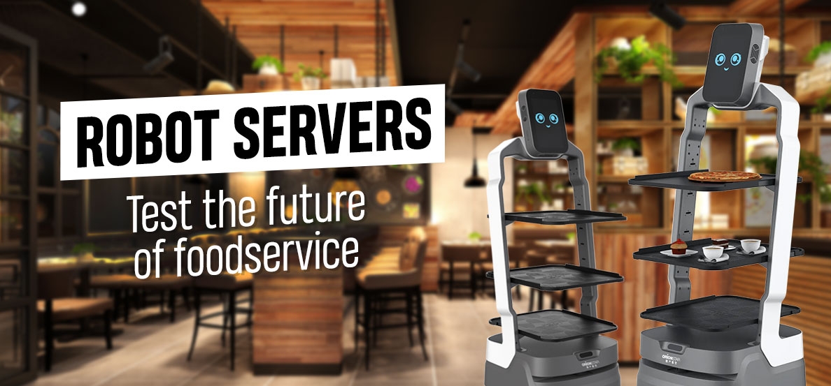 Robot servers: test the future of foodservice