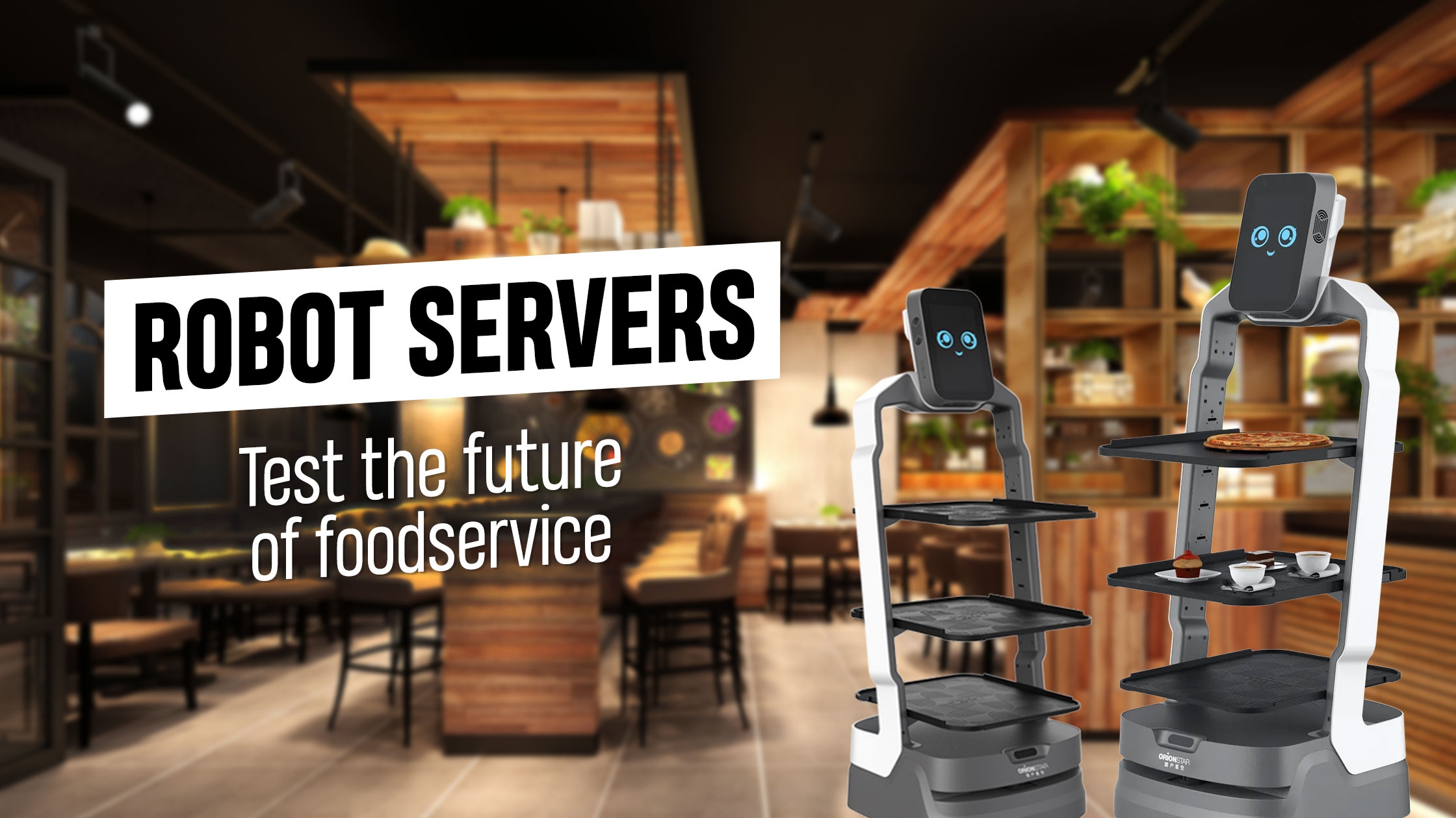Robots serveurs : testez l'avenir des services alimentaires