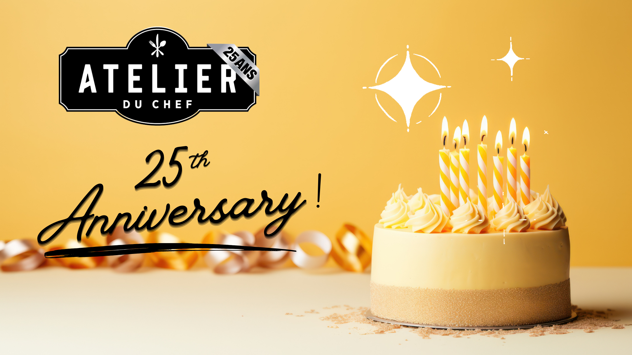 Atelier du Chef - Celebrating 25 years of passion! 